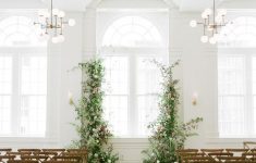 Pretty Wedding Aisle Decoration Ideas 28 Greenery Wedding Decor Ideas That Are Fresh For Spring