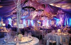 Purple and Silver Wedding Decorations for Luxurious Wedding Look Guest And Reception Chairs Purple And Silver Wedding Reception