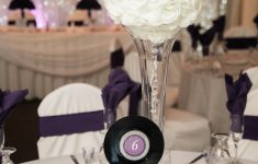 Purple and Silver Wedding Decorations for Luxurious Wedding Look Say I Do With A Music Themed Purple And Silver Wedding Las Vegas