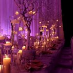Purple and Silver Wedding Decorations for Luxurious Wedding Look Vibrant Design Purple Centerpiece Ideas Wedding Table Decorations