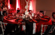 Red and Black Wedding Decorations for Your Unforgettable Wedding Celebration De Versailles Banquet Hall Red Black Wedding