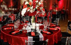 Red and Black Wedding Decorations for Your Unforgettable Wedding Celebration De Versailles Banquet Hall Red Black Wedding