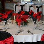 Red and Black Wedding Decorations for Your Unforgettable Wedding Celebration Red And Black Wedding Decorations Wedding Table Decorations Red