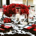 Red and Black Wedding Decorations for Your Unforgettable Wedding Celebration Red Black And White Wedding Color Schemes Wedding Themes Inside