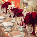 Red and Black Wedding Decorations for Your Unforgettable Wedding Celebration Red Black White Wedding Reception Ideas Red Wedding Decoration