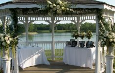 Simple Gazebo Wedding Decorations ideas Floral Decorating Ideas For Gazebo Hanging Planters Make For