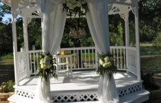 Simple Gazebo Wedding Decorations ideas Gazebo Wedding Decor