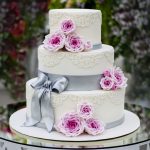 Simple Ornaments to be the Beautiful Wedding Cake Decoration Supplies How To Bake And Decorate A 3 Tier Wedding Cake