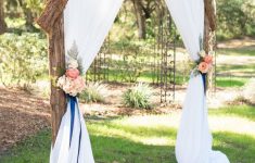 Simple Wedding Arch Decorations Simple Rustic Diy Floral And Wood Wedding Altar Ideas simple wedding arch decorations|guidedecor.com