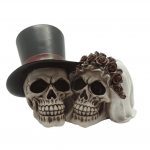Skull Decorations Wedding Schadel Brautpaar skull decorations wedding|guidedecor.com