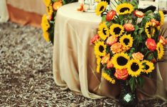 Sunflower Wedding Decor Sunflowers And Roses Wedding Aisle sunflower wedding decor|guidedecor.com