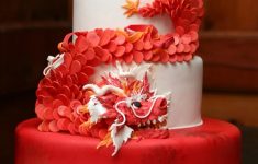 Take the Chinese Wedding Decorations in Your Wedding Day Chinese Wedding Cake With Red Dragon Founterior
