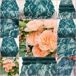 Teal Green Wedding Decorations Tealgreen Lace Table Runner7quot Wide X12ft 20ft Longwedding Decorpeacock Weddingsoverlayteal Table Runnerreception Decor Ideas teal green wedding decorations|guidedecor.com