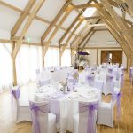 The Ideas of Amazing Wedding Venue Decorations Purple Wedding Decorations Look Incredible At This Natural Wedding