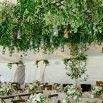 The Inspirations of Wedding Tree Decorations Hanging Greenery Installations For Your Wedding Brides