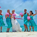 Turquoise Wedding Decoration Ideas A Bahamas Dester Kwanza Bowe turquoise wedding decoration ideas|guidedecor.com