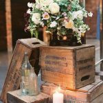Ventage Wedding Decor Vintage Wooden Crates Wedding Decor Ideas ventage wedding decor|guidedecor.com