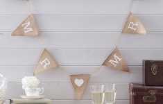 Wedding Bunting Decorations Mr And Mr Hessian Wedding Bunting Decoration 1 5m Vintage Rustic Wedding 1391 P wedding bunting decorations|guidedecor.com
