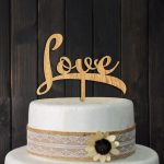 Wedding Cable Table Decoration Ideas to Get You Inspired Us 128 32 Offsimple Wooden Love Cake Toppers Picks Decoration For Wedding Party Cake Table Decor In Cake Decorating Supplies From Home Garden On