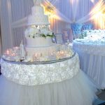 Wedding Cake Table Decoration Ideas Votive Decor wedding cake table decoration ideas|guidedecor.com
