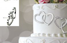 Wedding Cakes Decorations Side Hearts Tile wedding cakes decorations|guidedecor.com