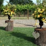 Wedding Decorations Outside Cute Country New Wedding Large Urns wedding decorations outside|guidedecor.com