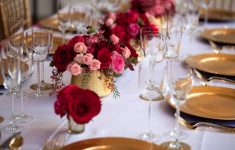 Wedding Gold Decorations Pink Red Gold Wedding Table Ideas 2 For Red Gold Wedding Decoration wedding gold decorations|guidedecor.com