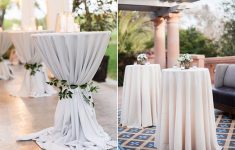 Wedding Table Decor Ideas Elegant Ivory Wedding Cocktail Table Decoration Ideas wedding table decor ideas|guidedecor.com