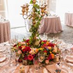 Wedding Table Decor Ideas Fairytale Wedding Decor Ideas Candelabra Centrepiece With Ivy And Flowers wedding table decor ideas|guidedecor.com