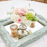 Wedding Table Decor Ideas Mint And Pink Vintage Wedding Cenpieces wedding table decor ideas|guidedecor.com