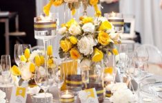 Yellow Wedding Decorations Grey And Yellow 36 480x449 yellow wedding decorations|guidedecor.com